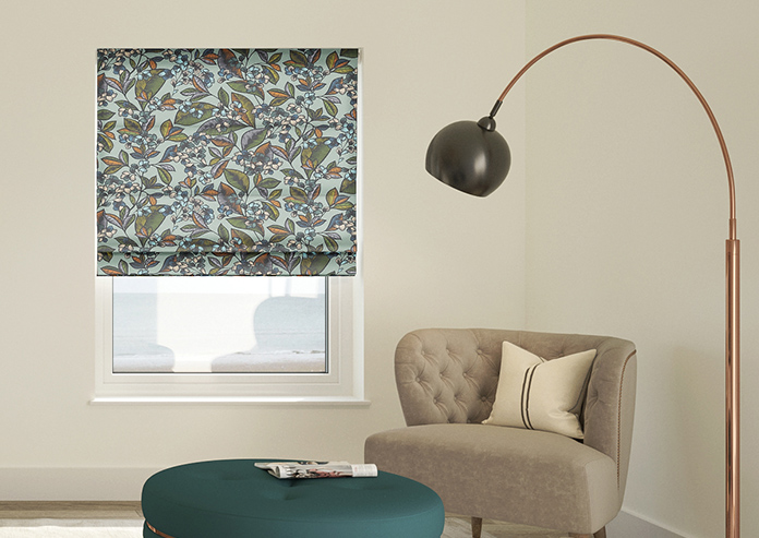 Walled Garden, Duckegg - Roman Blind - Image 3